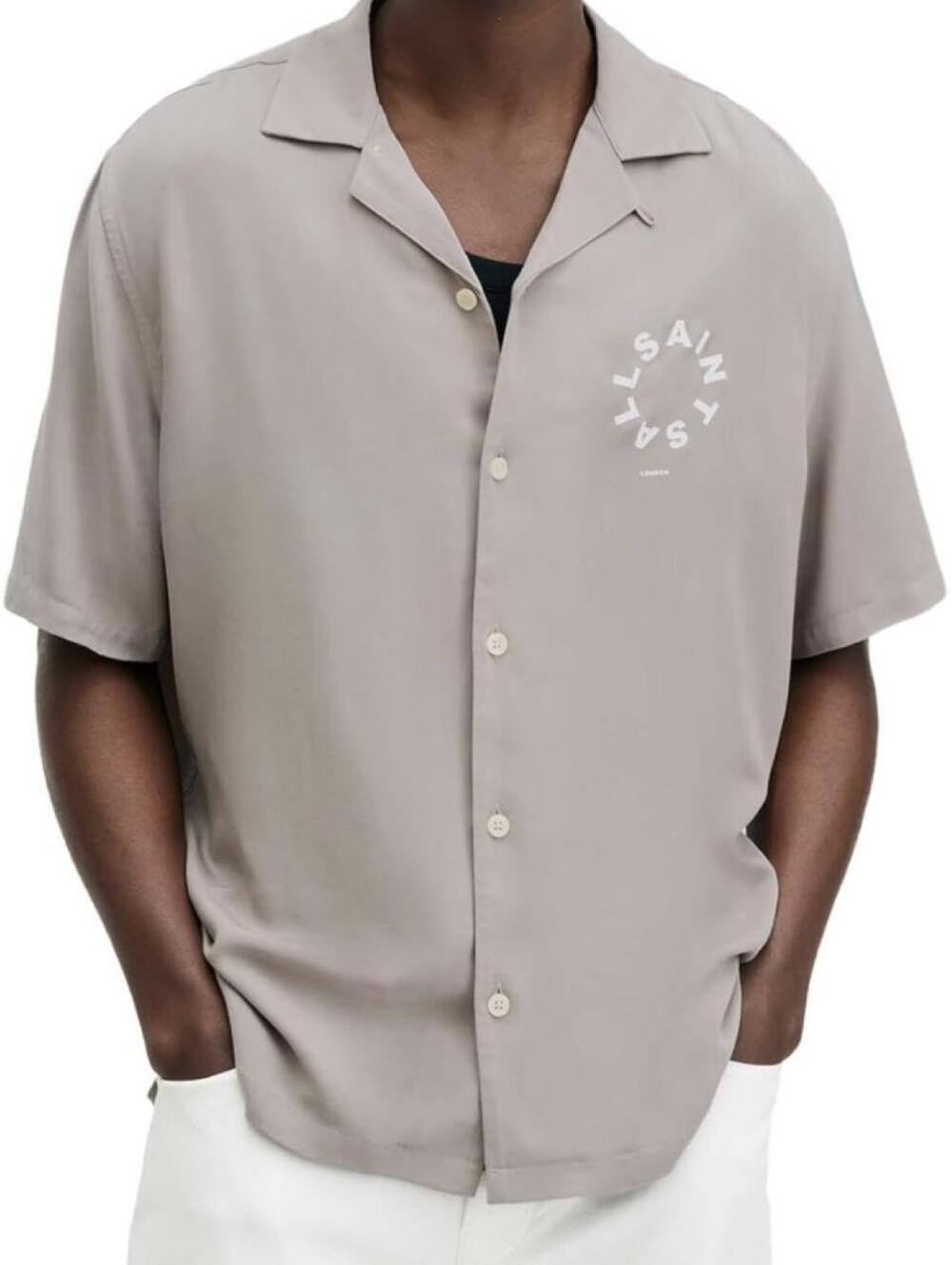 AllSaints Short Sleeve Button Up